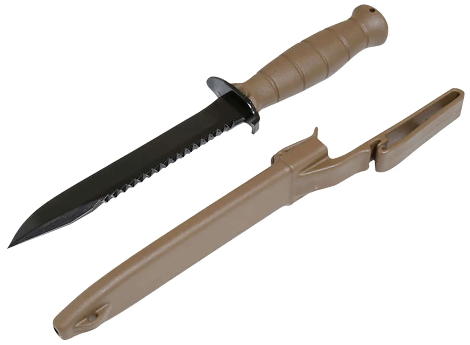 Glock Knife Field Knife W/SAW FDE PKG Packaged