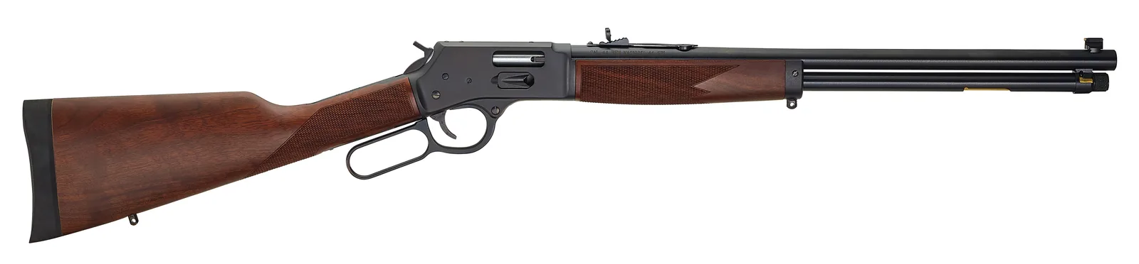 Henry Repeating Arms Big Boy Steel 357MAG BL/WD Side Gate
