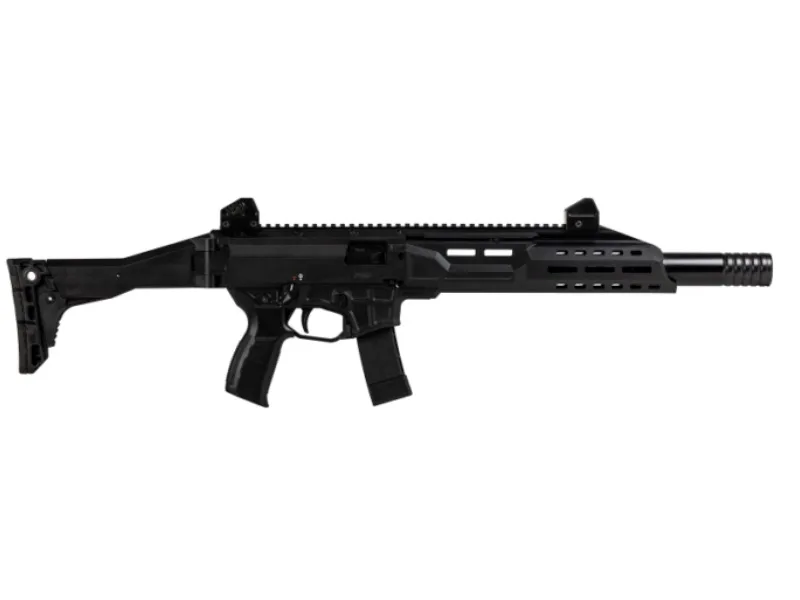 CZ Scorpion 3+ 9MM BK 16" 20+1 Adjustable Sights