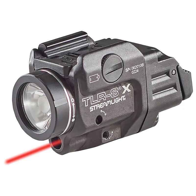 Streamlight TLR-8 X TLR-8X Flex 500LM Lght/LSR Rail Mounted