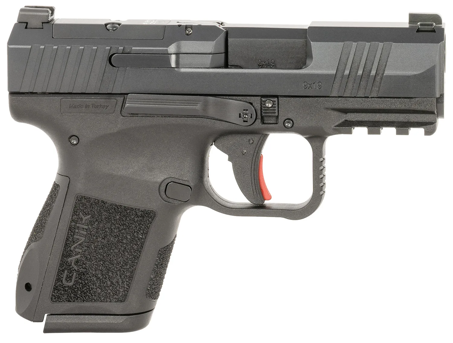 Canik Mete MC9 9MM BLK 10+1 CA Optics Ready Slide CUT