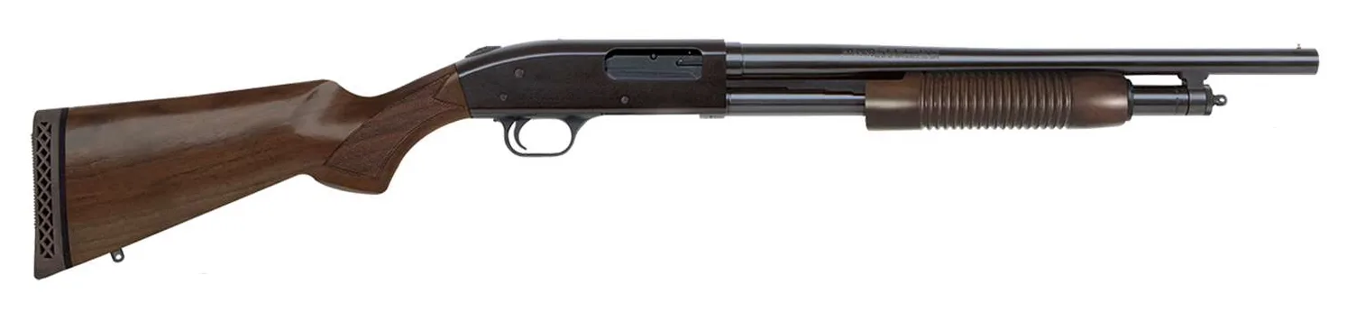 Mossberg 500 Persuader Retrograde 500 Retro 12/18.5 BL/WD