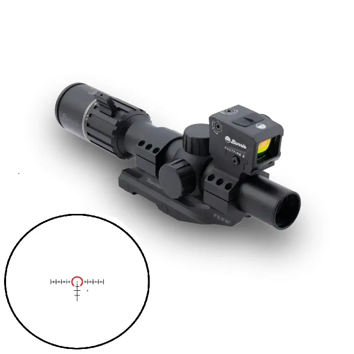 Burris Optics RT6 1-6X24MM ILL BAR FFE RED Ballistic