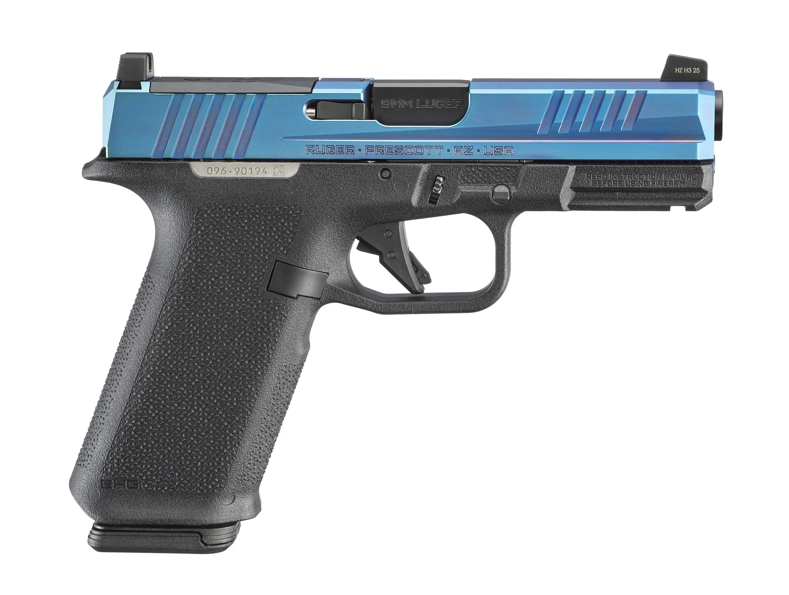 Ruger RXM 9MM Blue/BLK 17+1 4" AS