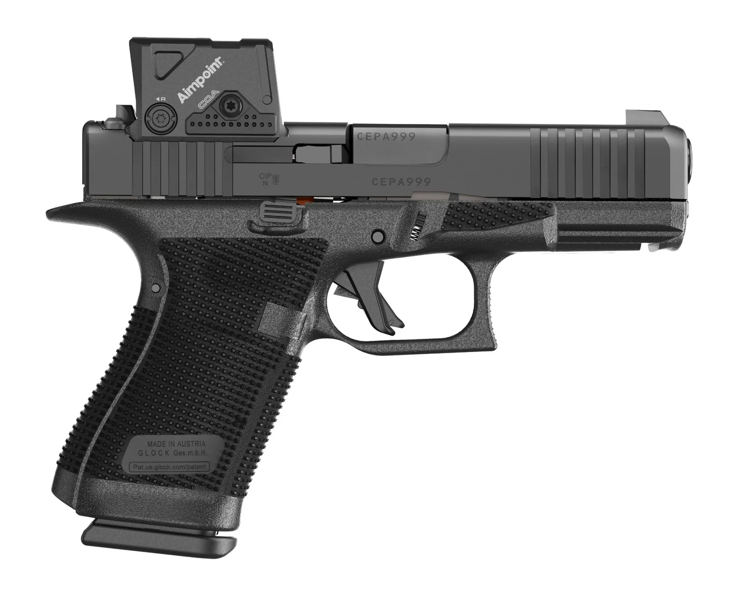 Glock G19 G6 ORS G19 G6 9MM 15+1 4.0" COA FS 3-15RD Mags