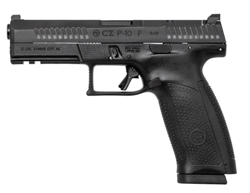 CZ P-10 Full Size P-10 F 9MM BLK 10+1 4.5" OR Optics Ready
