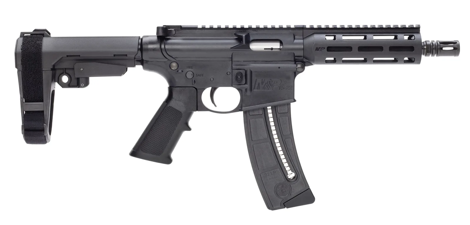 Smith and Wesson M&P15-22 Pistol 22LR 8" 25+1