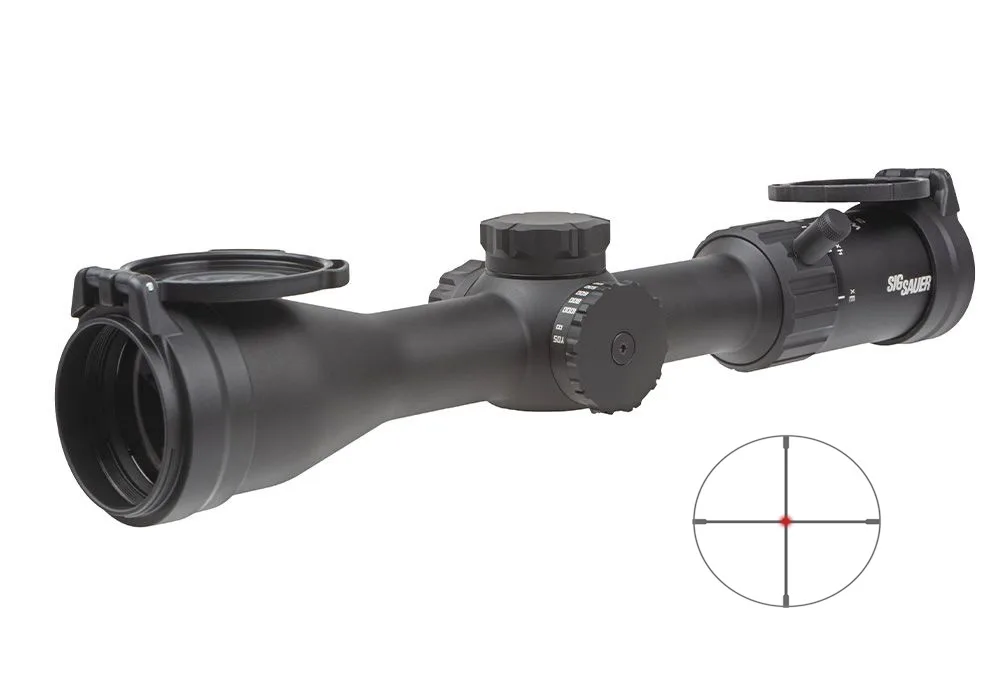 SIG Sauer Whiskey 4 Riflescope Whiskey 4 3-12X44 Quadplex