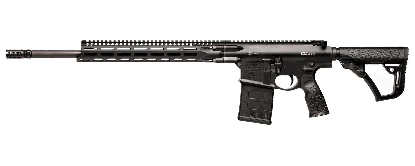 Daniel Defense DD5 V5 260REM 20" BKL 20+1 #