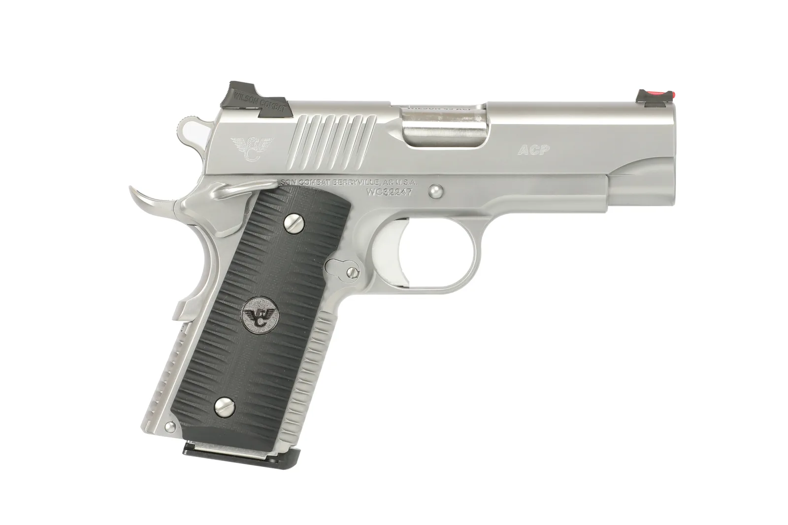 Wilson Combat ACP Compact ACP 45ACP 4" 8+1 SS Ambi