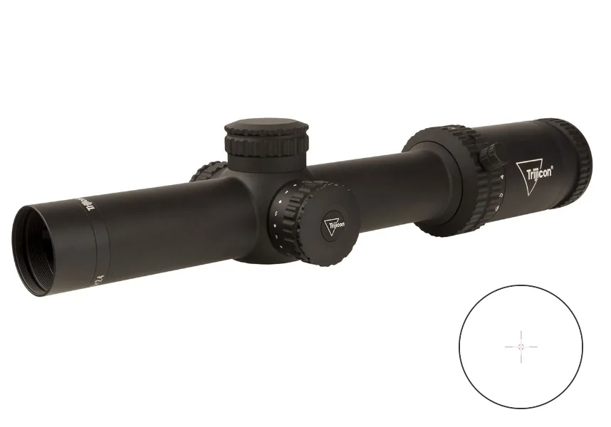 Trijicon Credo 1-6X24 BLK 30MM MRAD RED
