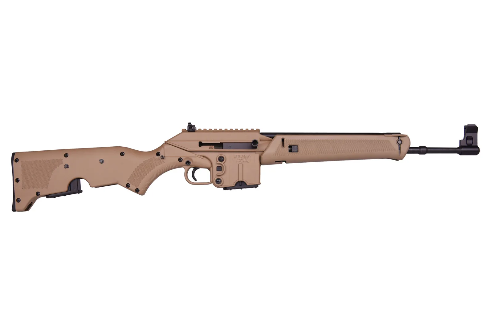 Keltec SU-16B 223REM BL/TAN 10+1 16" Lighter Barrel Than