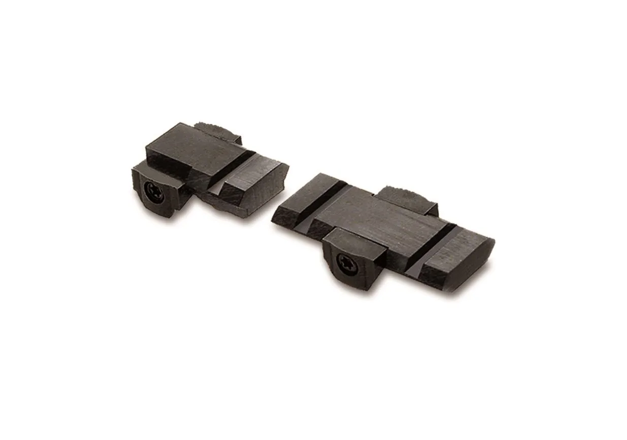 Burris Optics Xtreme Tactical Base RUG-Weaver 2PC Base BLK