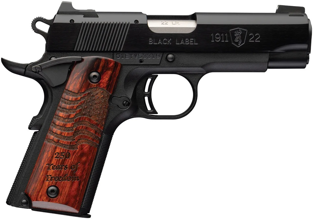 Browning 1911-22 Medallion Comp 1911-22 Comp 250 22LR 3.63"