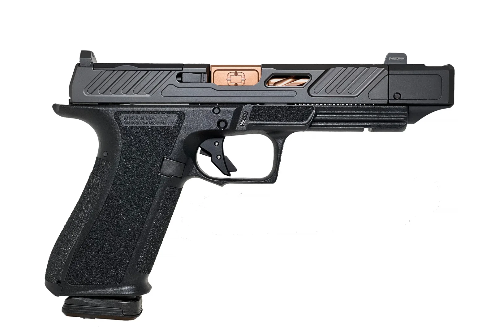 Shadow Systems DR920P Elite 9MM BK/BZ OR 17+1 Optic Ready