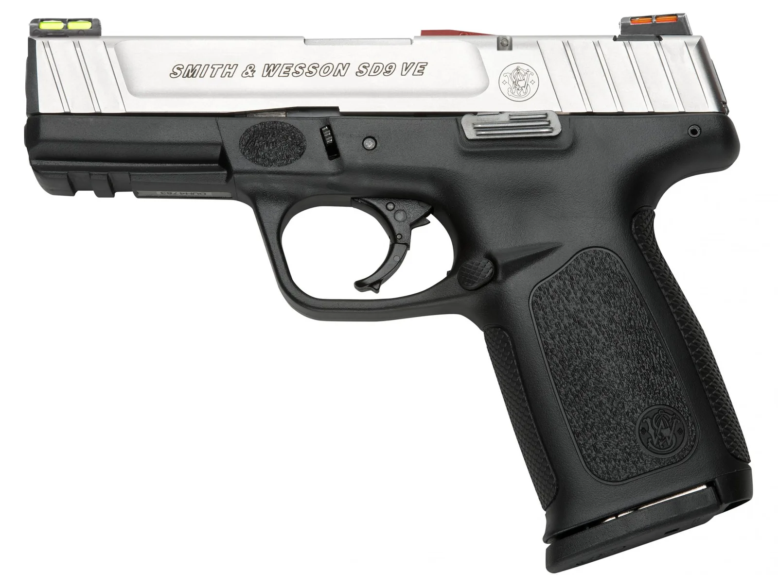 Smith and Wesson SD9VE 9MM 10+1 4" SS HI-VIZ