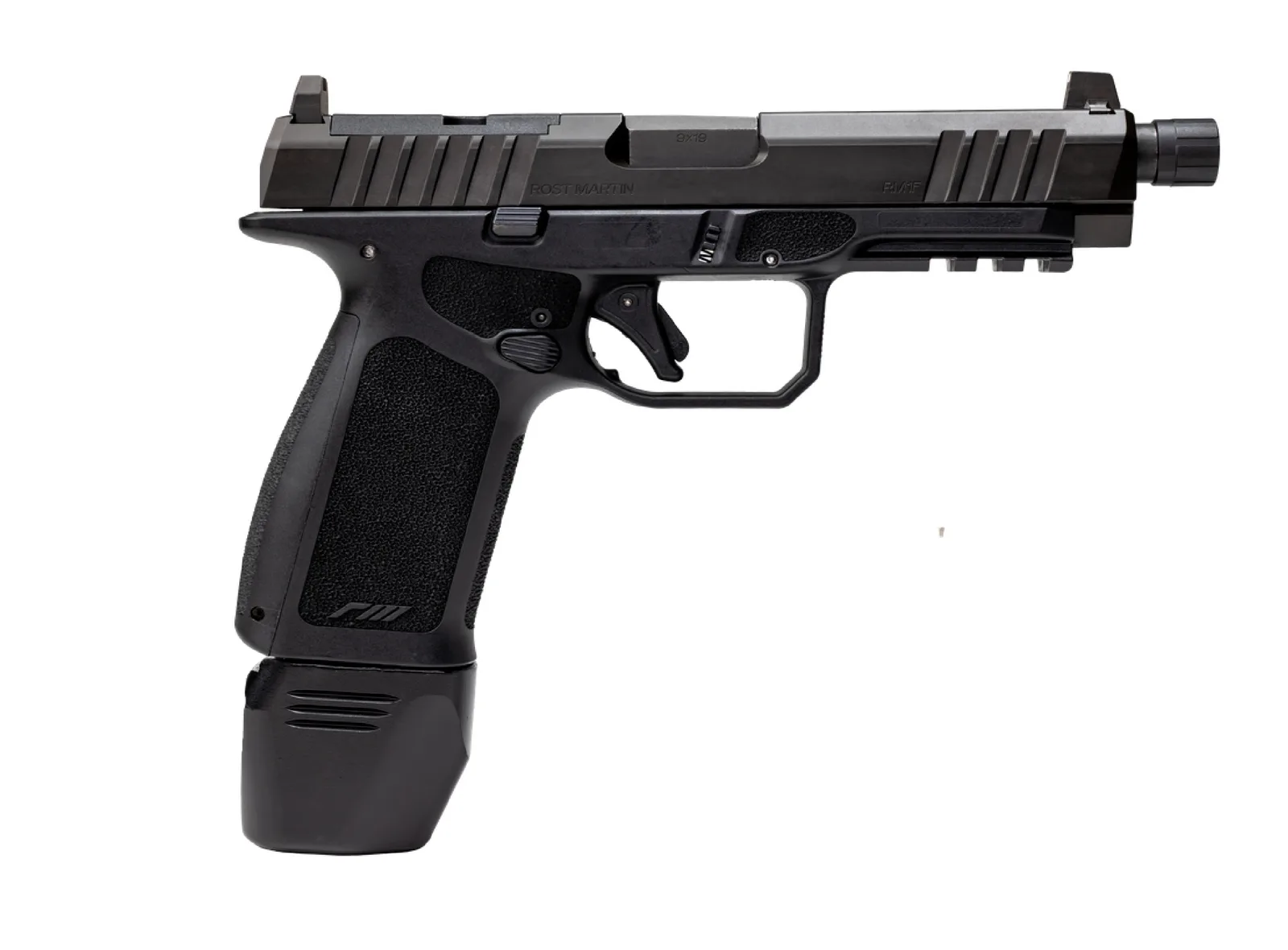 Rost Martin RM1F Tactical RM1F Tact 9MM 24+1 BLK 4.5" TB