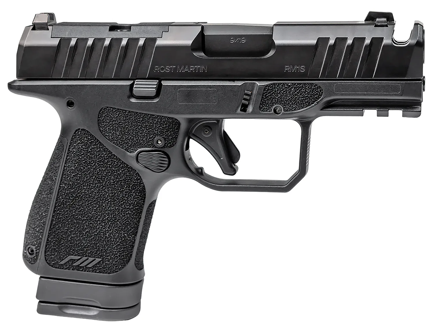 Rost Martin RM1SBLKOSP(COMP) RM1S Comp RM1S 9MM 15+1 BLK