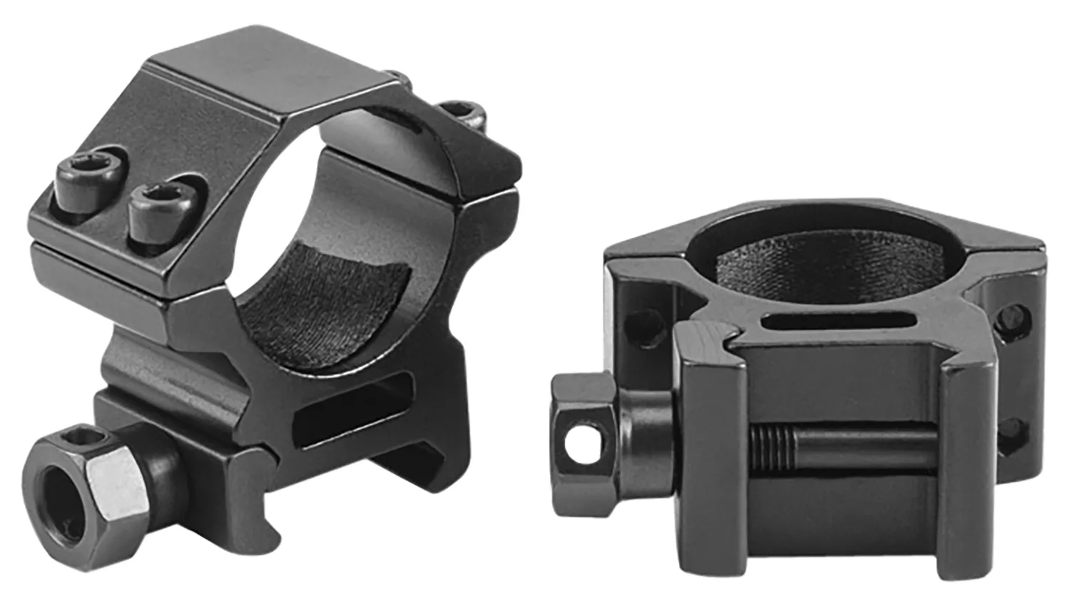 Riton Optics X1L Ring Set 1" LOW Matte Black