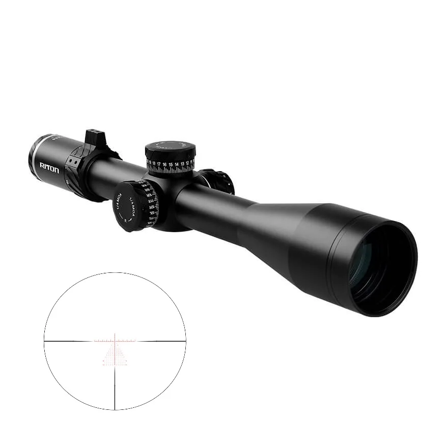 Riton Optics 5 Conquer 5-25X56 MRAD FFP IL Illuminated