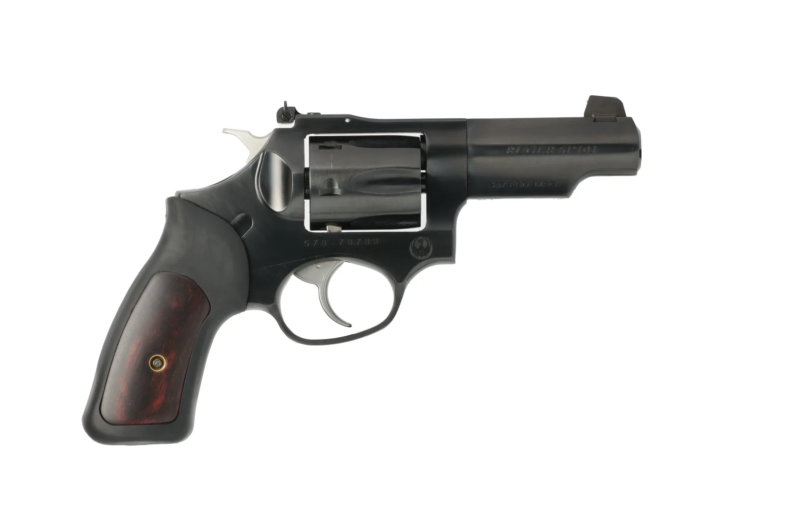 Ruger SP101 327FED 3" Blue ADJ Sight 15709|HALF LUG Barrel