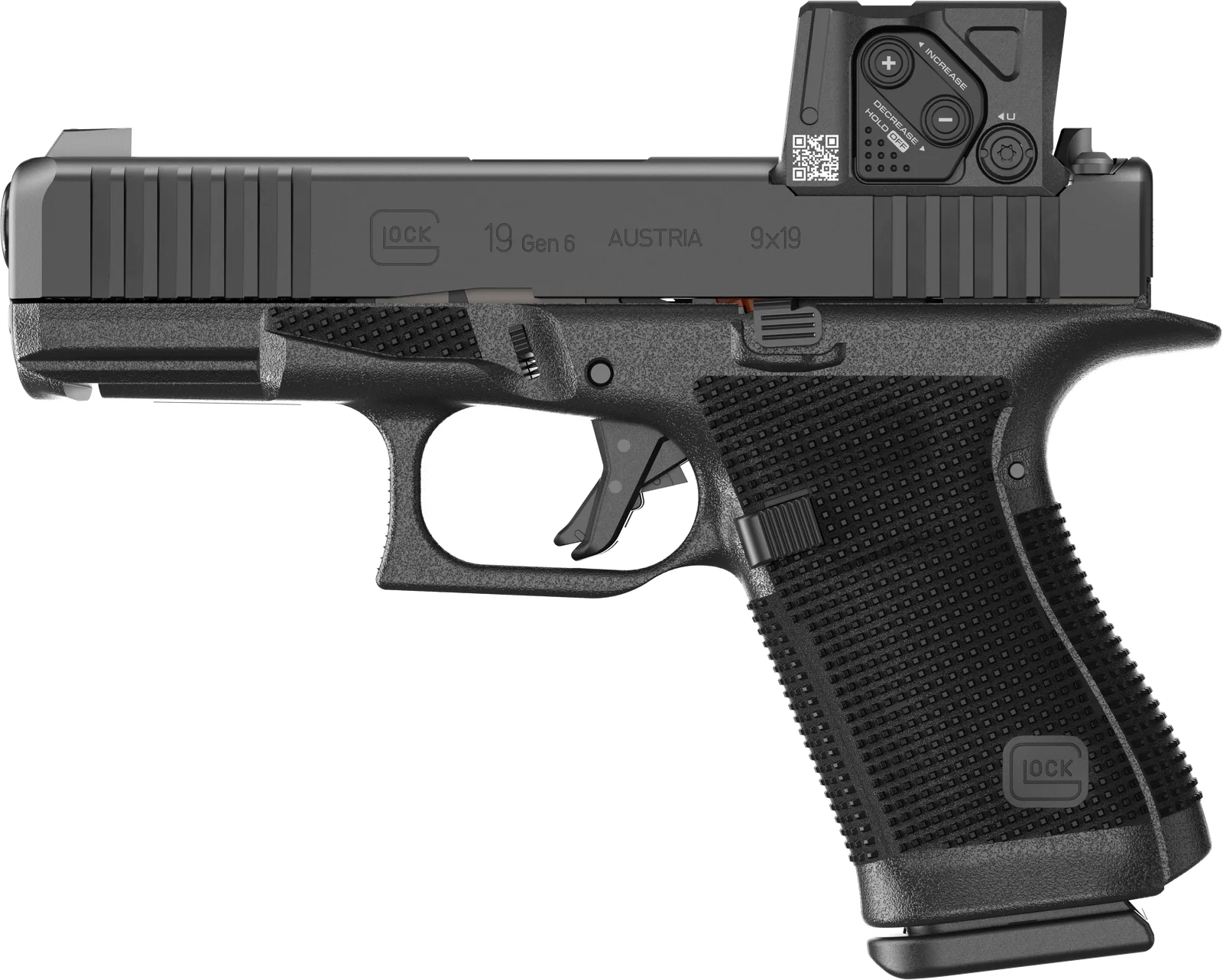 Glock G19 G6 ORS G19 G6 9MM 10+1 4.0" COA FS 3-10RD Mags