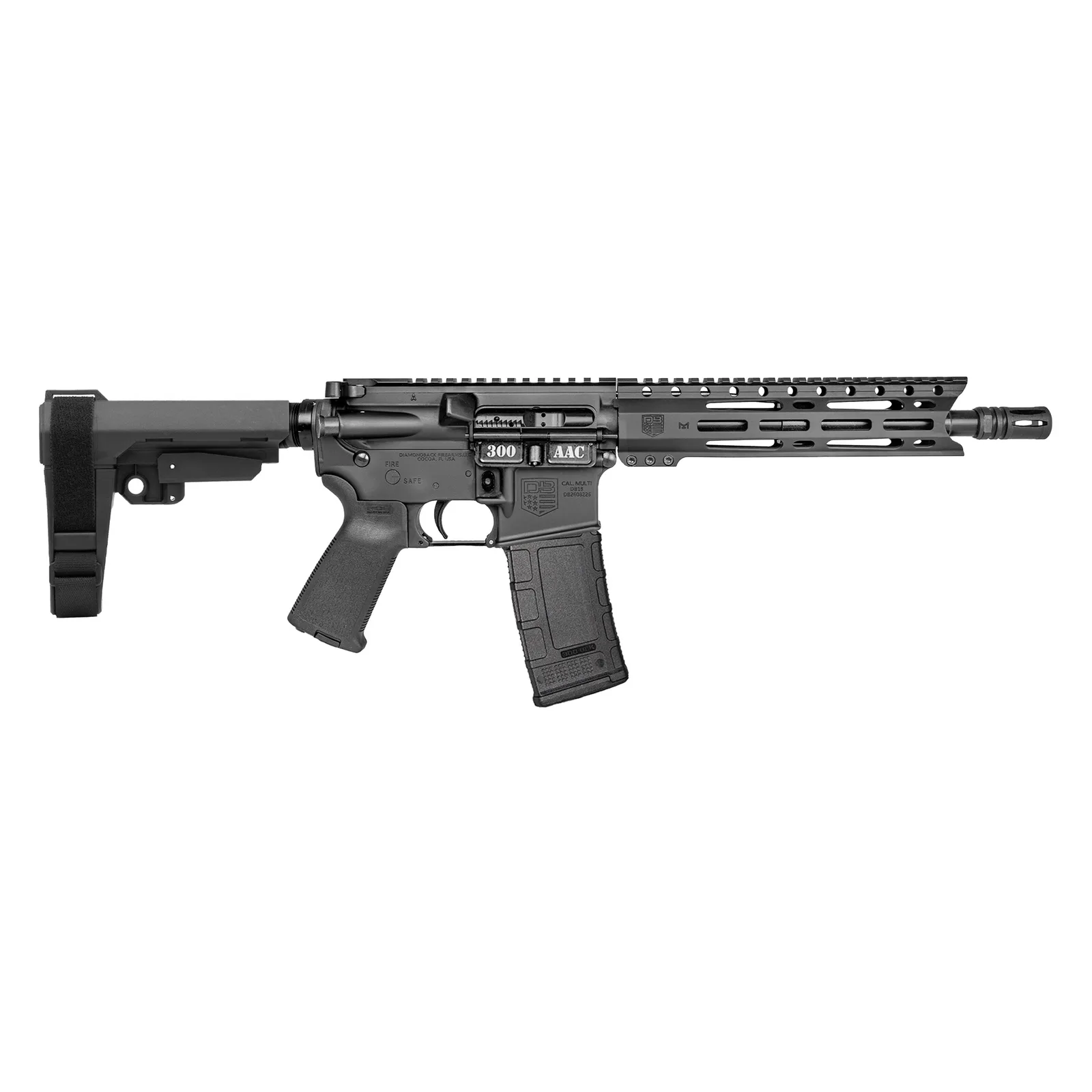 Diamondback Firearms Carbon DB15 Pistol DB-15 Pist 300BLK