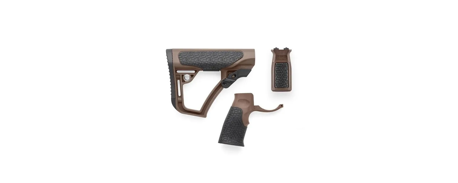 Daniel Defense Buttstock/Grip/Foregrip Combo