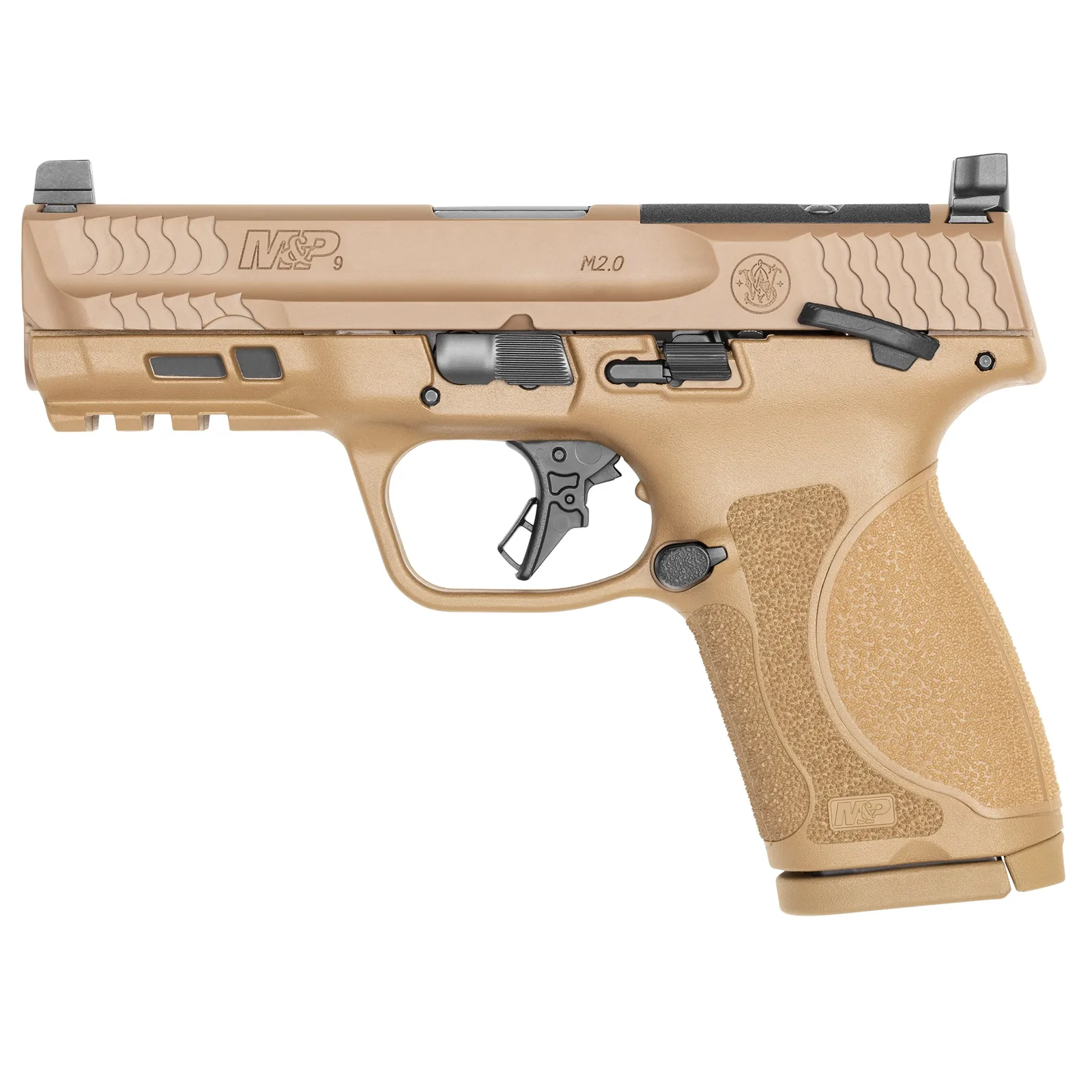 Smith and Wesson M&P9 M2.0 OR Compact M&P9 M2.0 CPT 9MM FDE