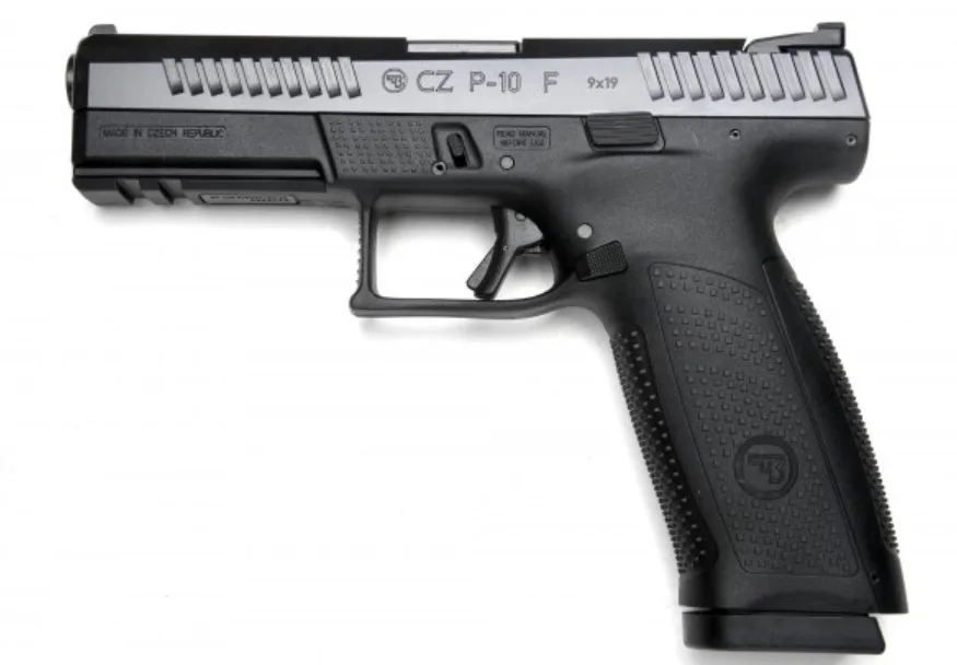CZ P-10 Full Size P-10 F 9MM BLK 10+1 4.5" Reversible MAG