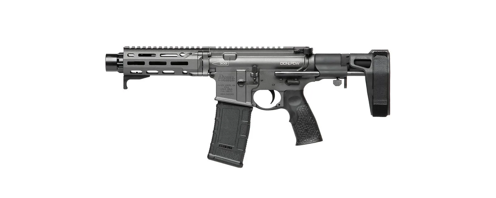 Daniel Defense DDM4 PDW Pistol DDM4 PDW Pist 300BLK CB PSB