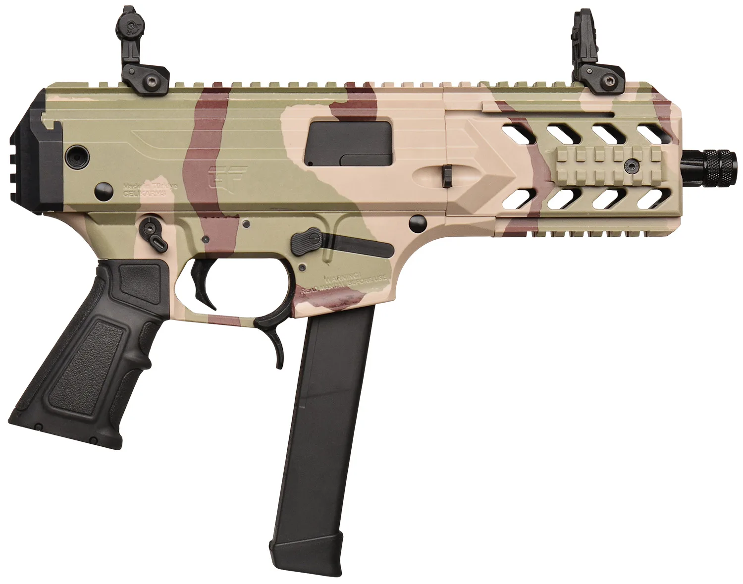 Gforce Arms Blade Pistol 9X19MM 6" Camo