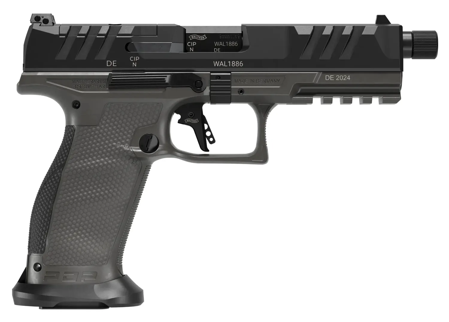Walther Arms PDP PRO SD Full Size PDP PRO SD 9MM FS 5.1" GRY
