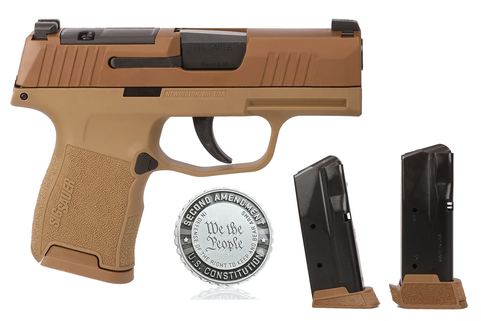 SIG Sauer P365 2A P365 9MM 12+1 Coyote 2A OR
