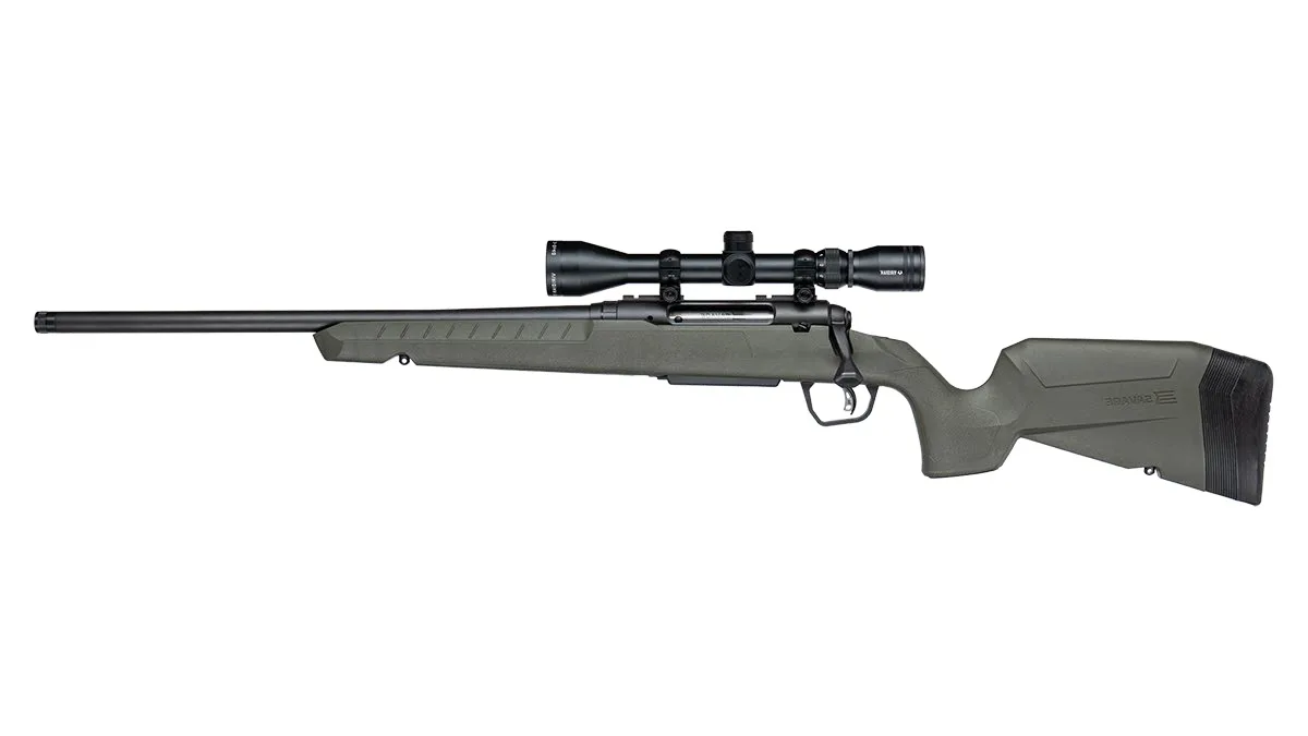 Savage Arms Axis 2 XP 400LEG BL/GRN LH TB