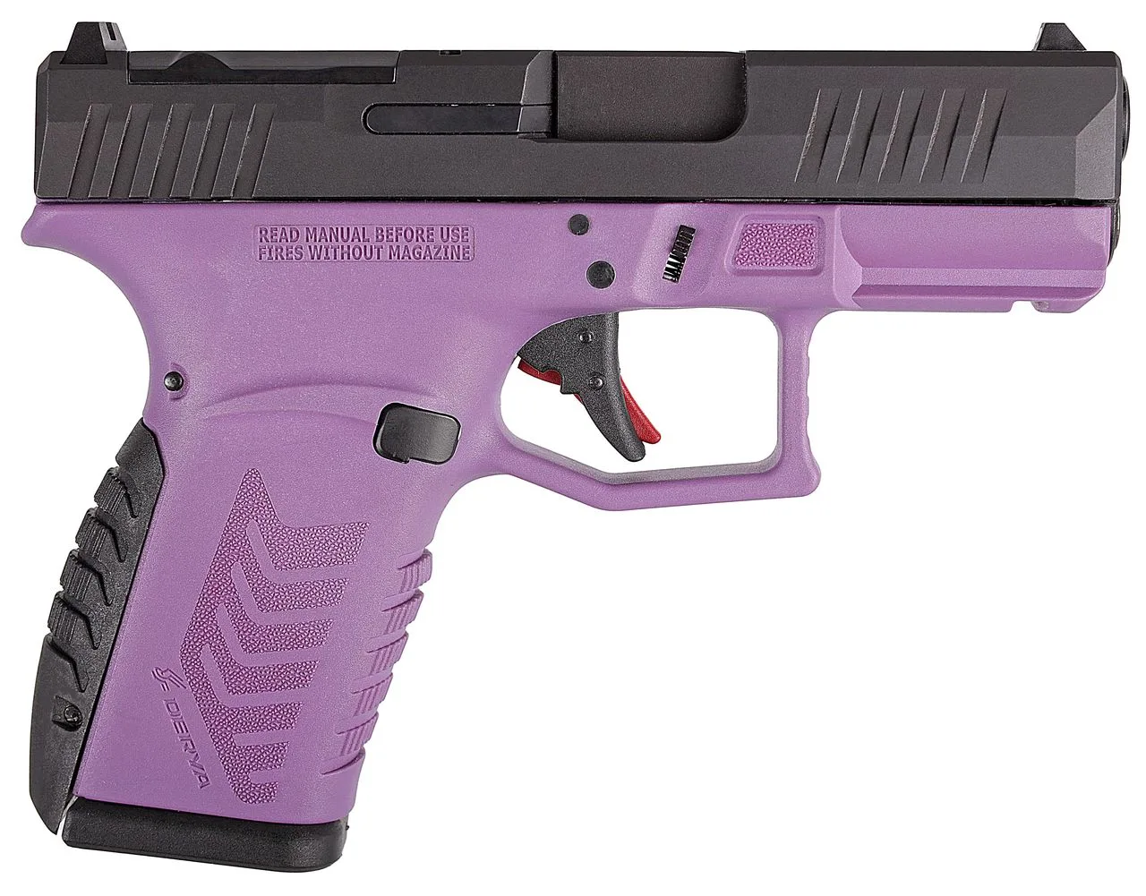 Derya Arms DY9Z 9MM Purple/BLK 15+1 OR Optic-Ready Slide