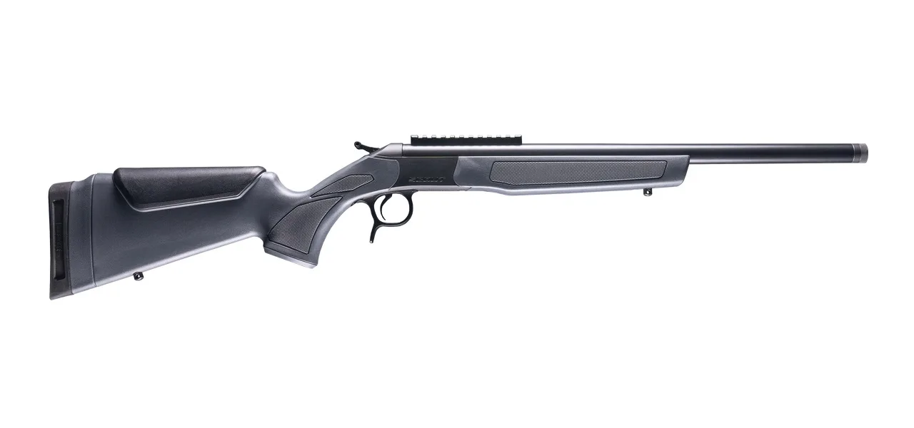 CVA Scout 6.5CR BLK/SYN 20" TB Threaded Barrel | 5/8X24