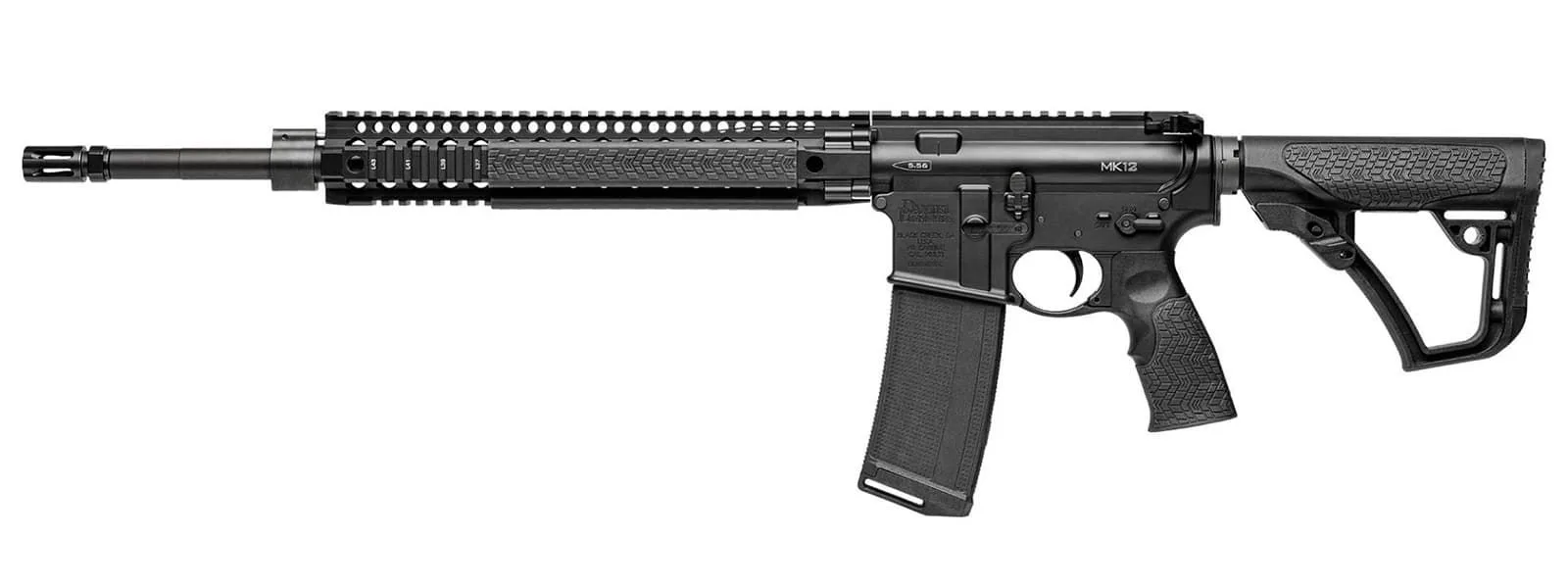 Daniel Defense DDM4 MK12 5.56MM BLK 18" Rail