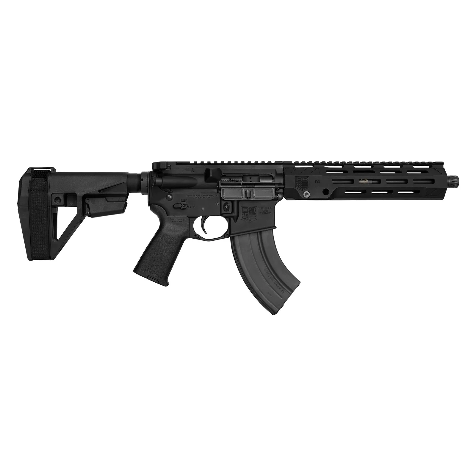 Diamondback Firearms DB15 338ARC BLK 10.5" Brace