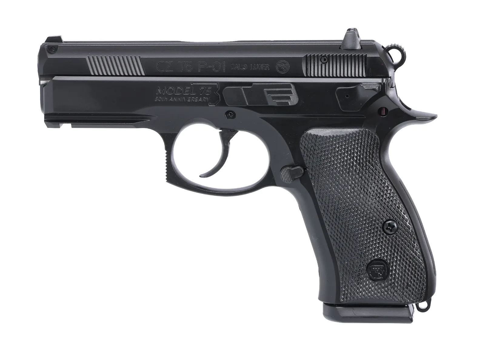 CZ P-01 50TH 9MM 15+1 3.8" FS Accessory Rail | 2 Magazines