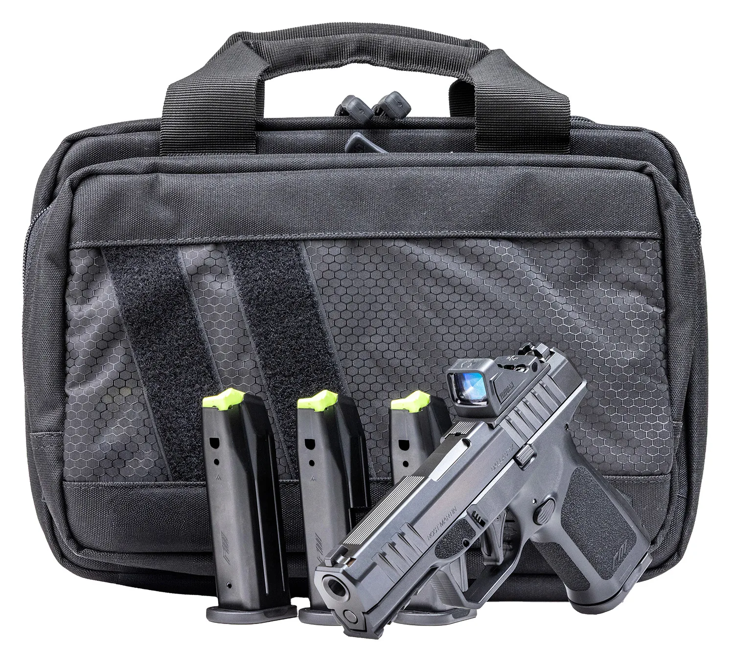 Rost Martin RM1C 9MM 10+1 BLK 4" Bndl CA Bundle | OR FS