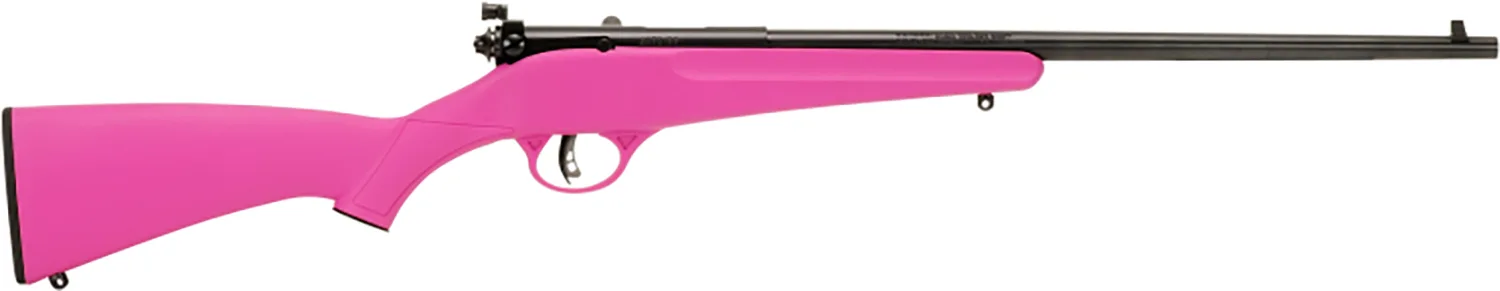 Savage Arms Rascal 22LR CPT Pink LH 13844|SINGLE Shot