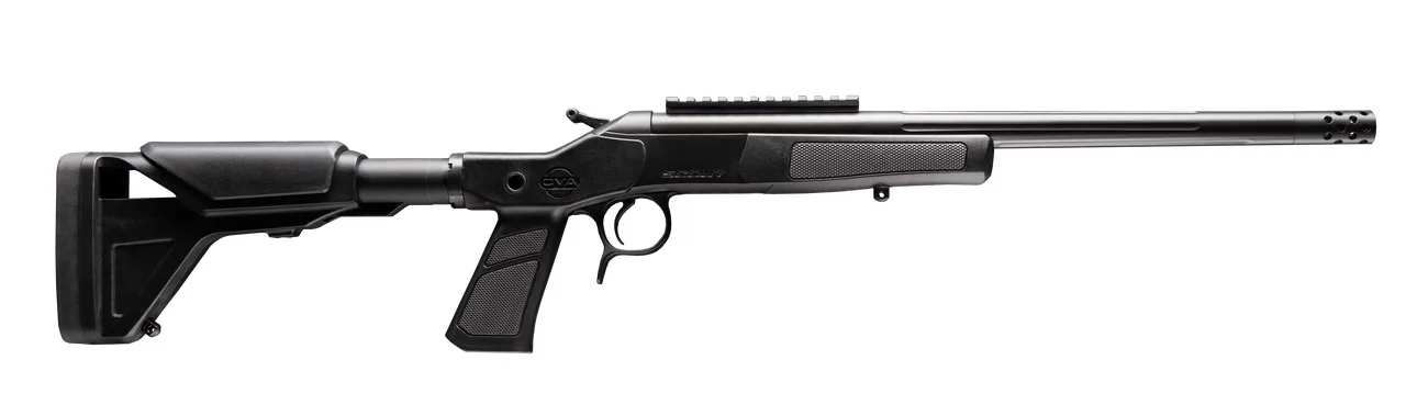 CVA Scout XP 308WIN BLK/SYN 16" TB Threaded Barrel | 5/8X24