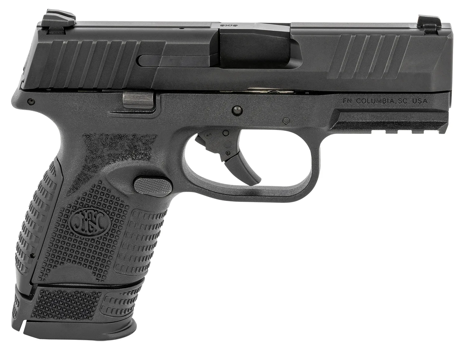 FN 509 Compact 509C 9MM BLK 3.7" 15+1 FS Striker Fired/NO