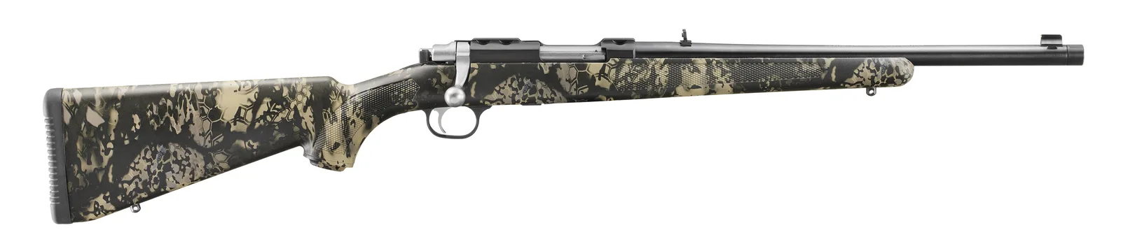 Ruger 7427 77/44 77/44 44MAG BL/Camo 16" AS TB 7427