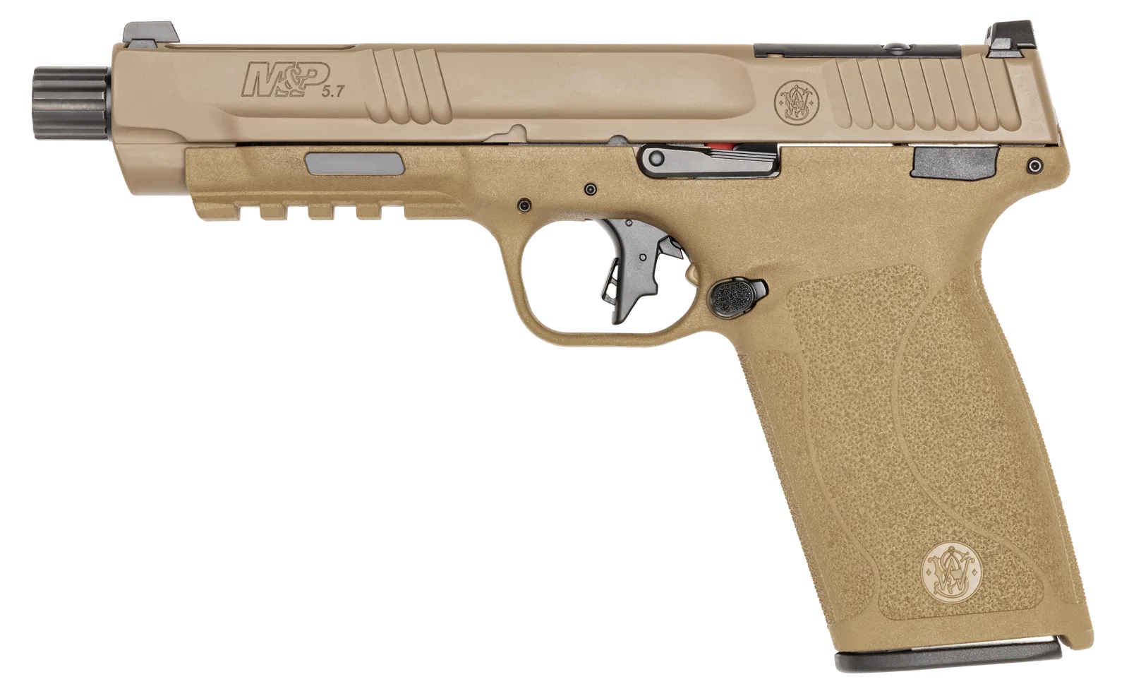 Smith and Wesson M&P5.7 OR 5.7X28 5" FDE TB 14004 | 22+1