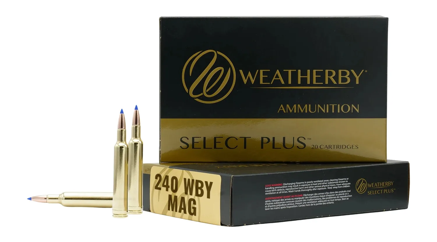 Weatherby Select Plus Ammo 240WBY 72GR Hammer Custom Select