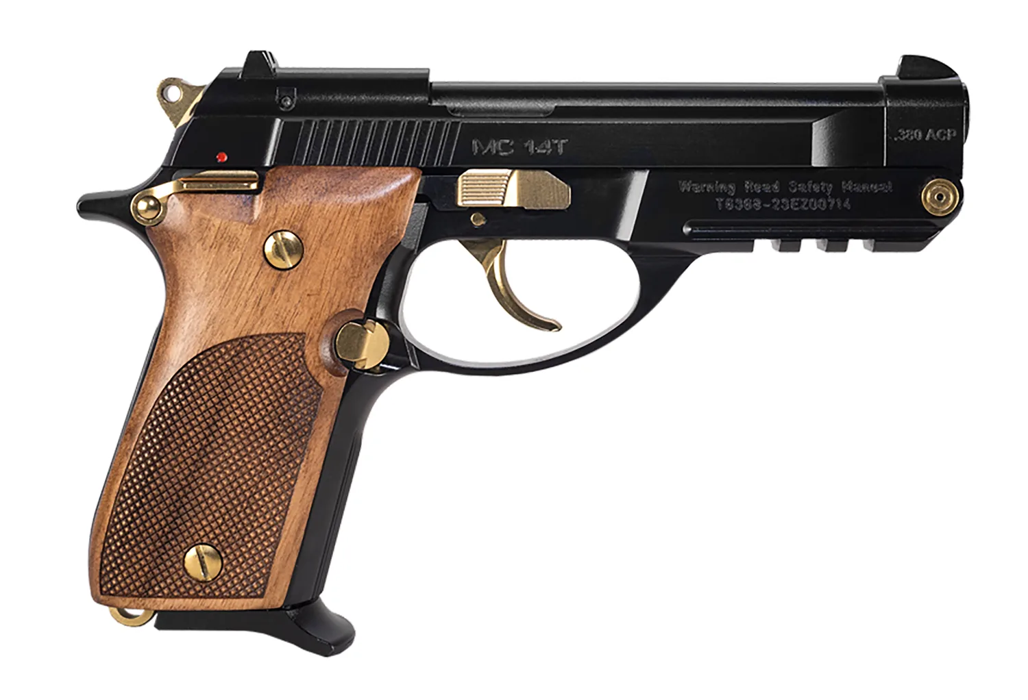 EAA Corp MC14T Solution MC14T Tipup 380ACP BLK/GLD