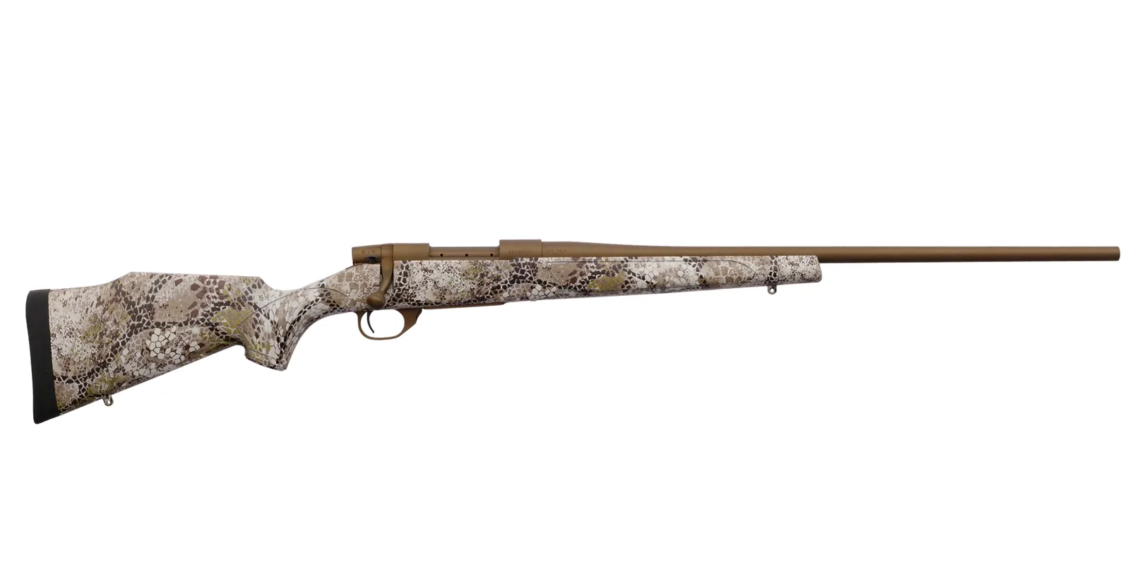 Weatherby Vanguard Badlands 7PRC 24" Burnt Bronze Cerakote