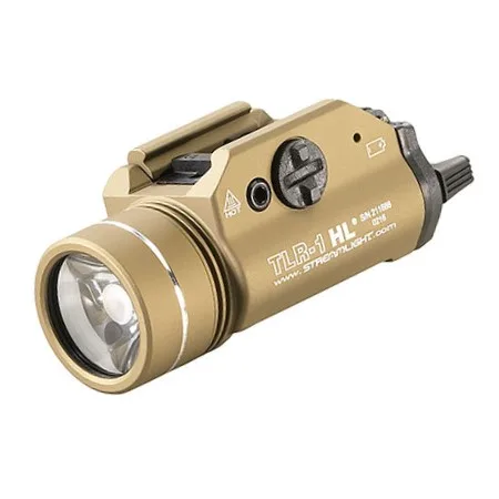 Streamlight TLR-1 HL 1000LM FDE Weaponlght LED Tactical